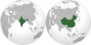 GlobesIndiaChina